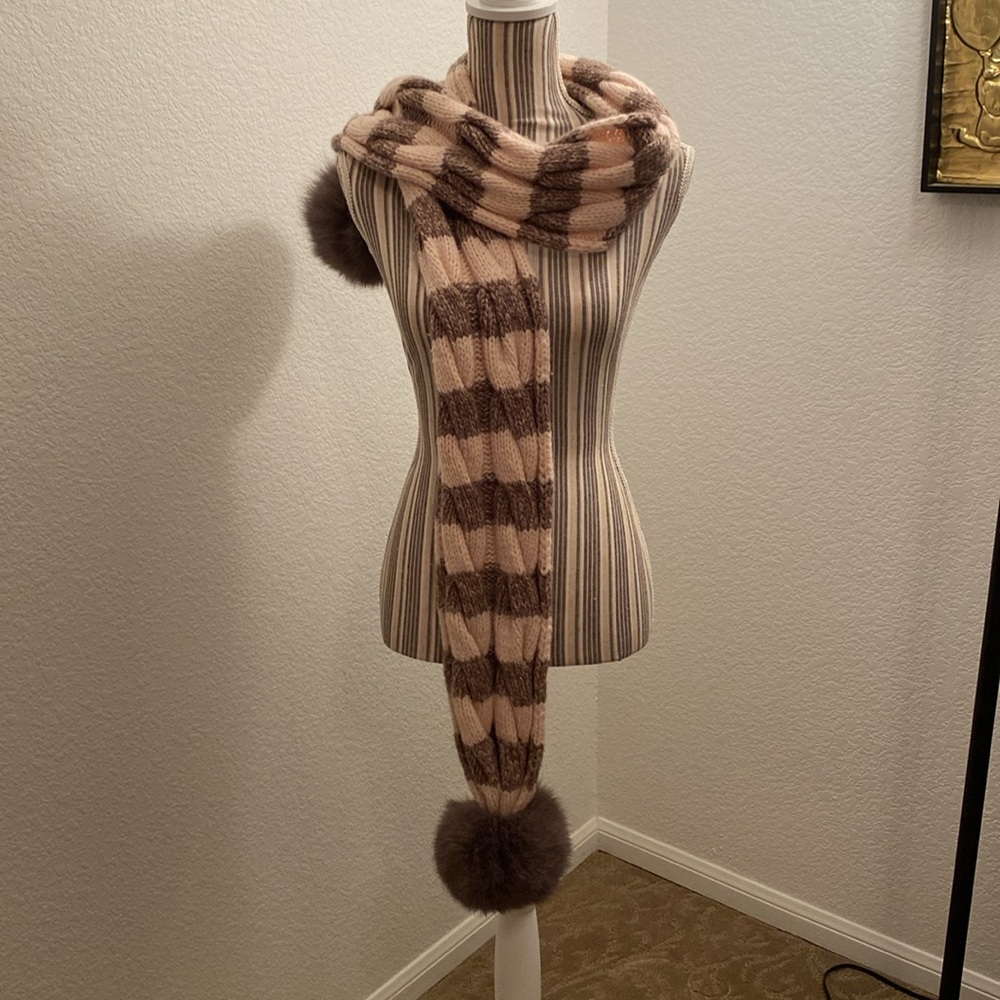 Juicy Couture Vintage Scarf and Long Gloves